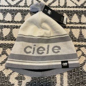 Ciele Running Merino Will Winter Beanie in Ghost